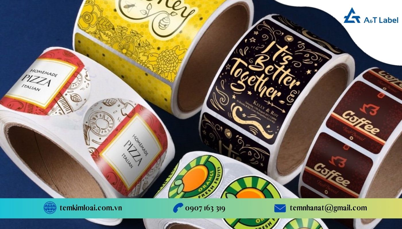 Những ưu điểm khi in tem nhãn cuộn Những ưu điểm khi in tem nhãn cuộn