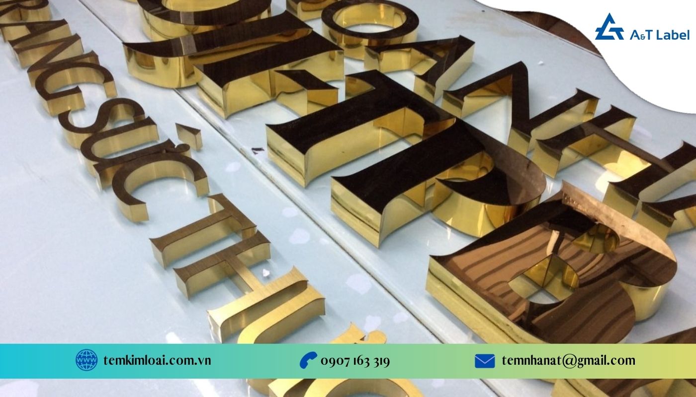Tìm hiểu chữ nổi inox là gì? Tìm hiểu bảng hiệu chữ nổi inox là gì?