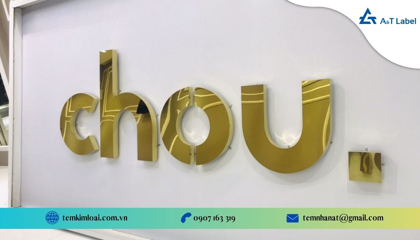 Ưu - nhược điểm của việc làm bảng hiệu chữ nổi bằng inox Ưu - nhược điểm của việc làm bảng hiệu chữ nổi bằng inox