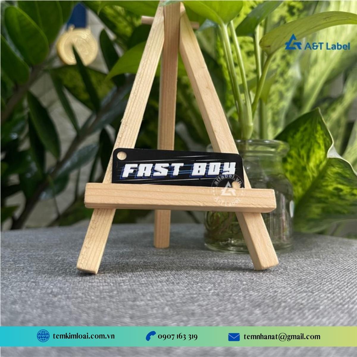 Mẫu tem nhôm dập nổi 1