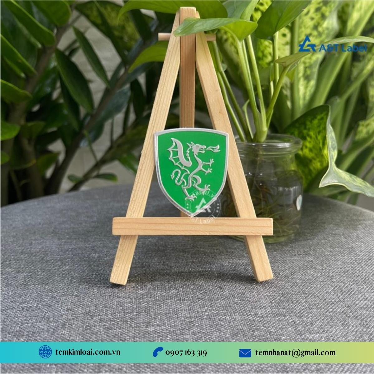 Mẫu tem nhãn nhôm dập nổi 5