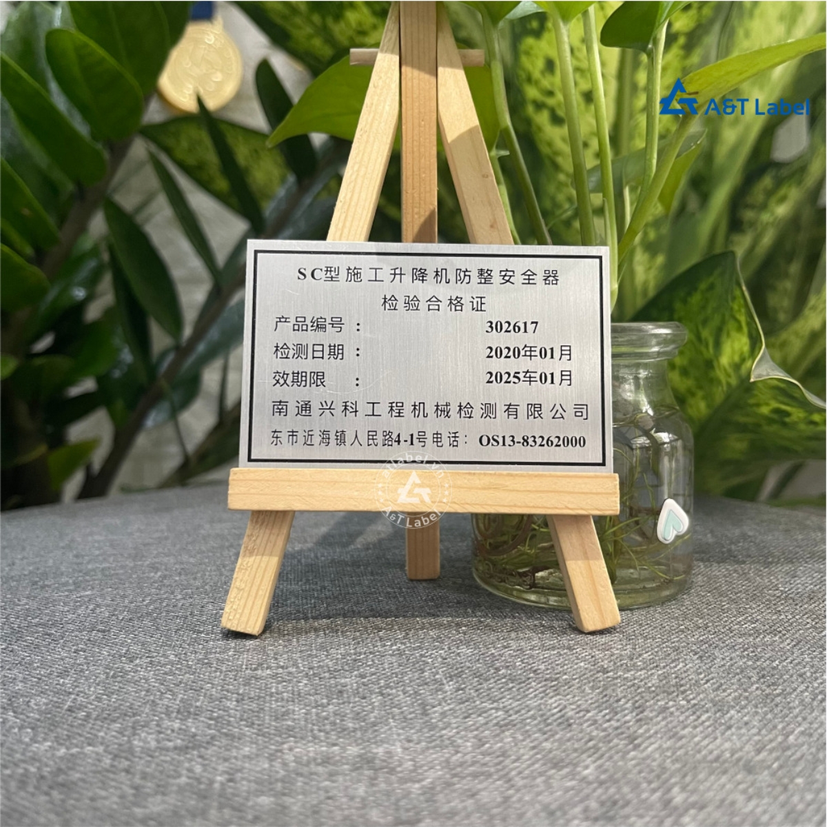 Mẫu tem mô tả sản phẩm