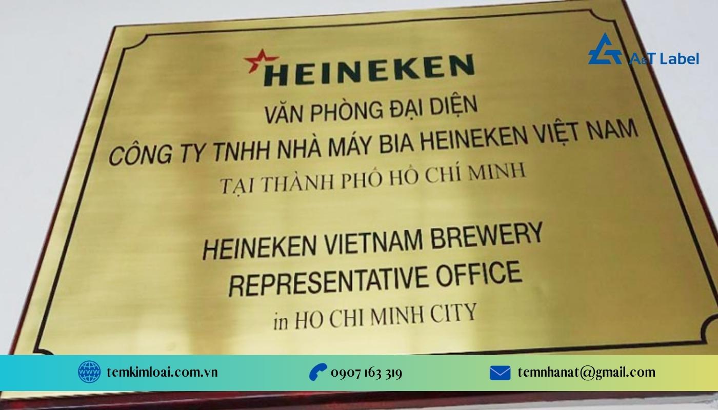 Sản phẩm tem giúp giới thiệu thông tin về sản phẩm và doanh nghiệp