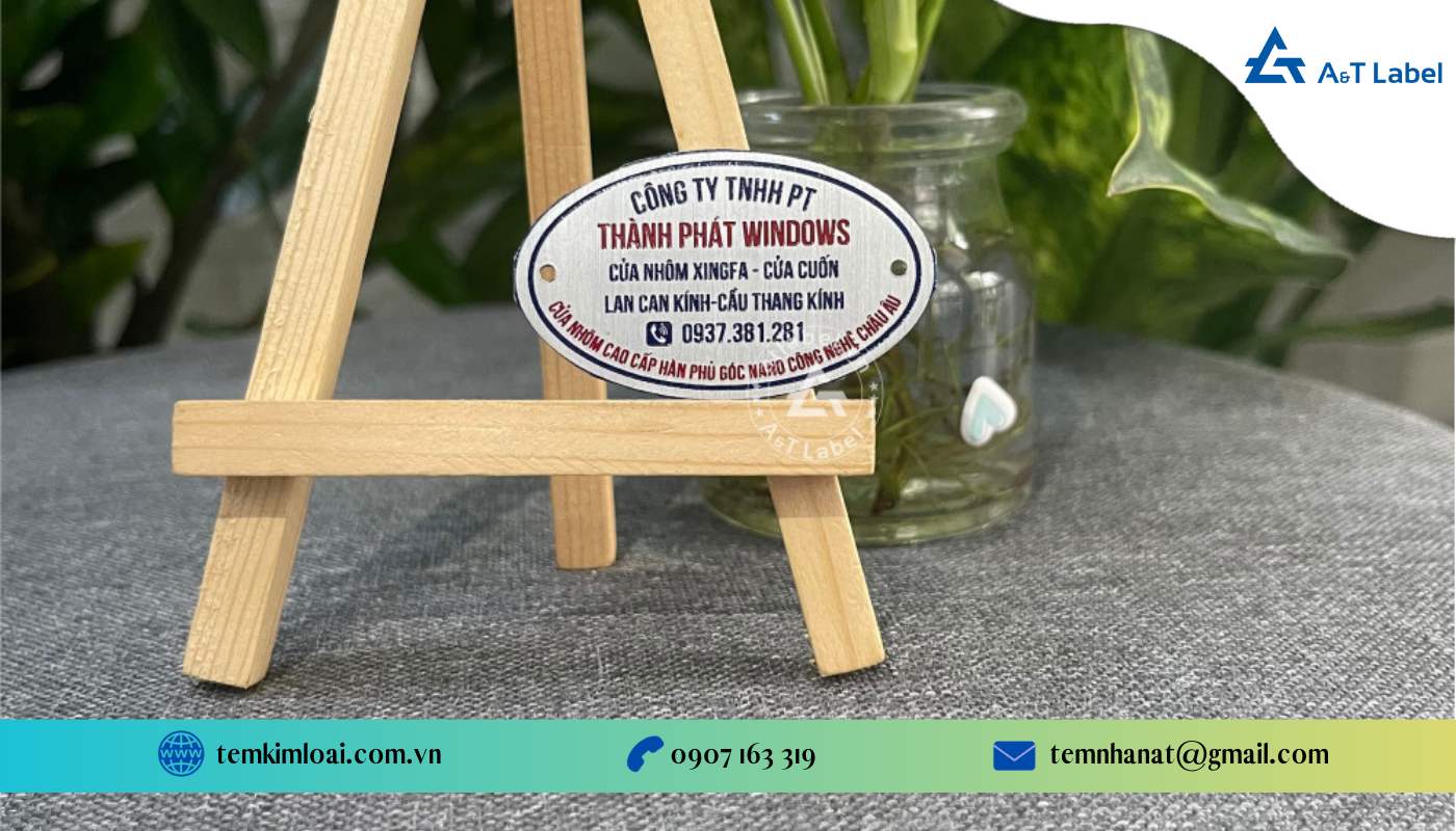 Tem nhôm xước và tem nhôm dập nổi là hai loại được nhiều doanh nghiệp ưa chuộng sử dụng nhất