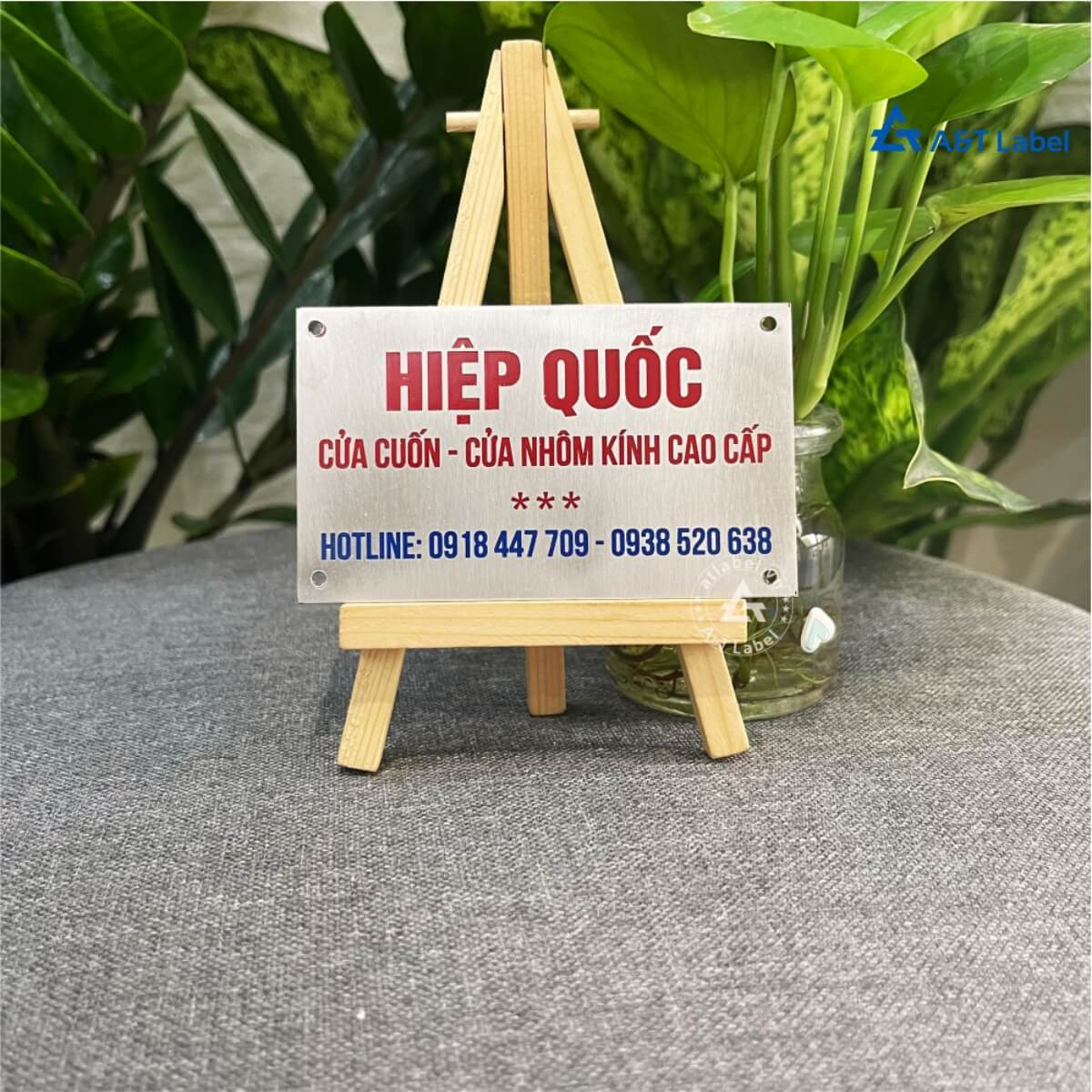 Thành phẩm tem nhãn với chất lượng màu tốt