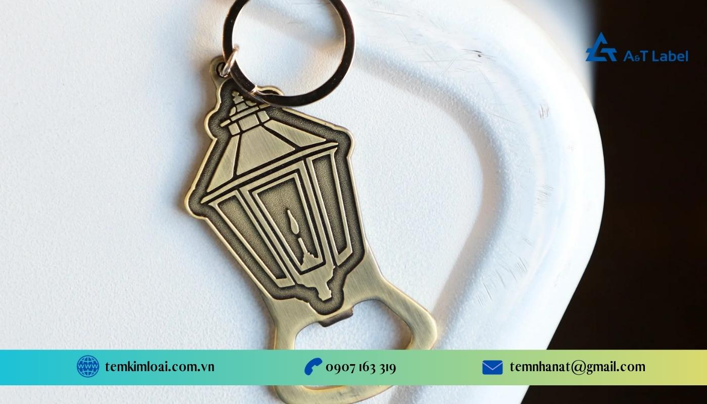 Quy trình thiết kế móc khóa kim loại